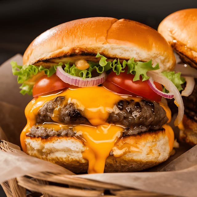 Cheeseburger Royal.