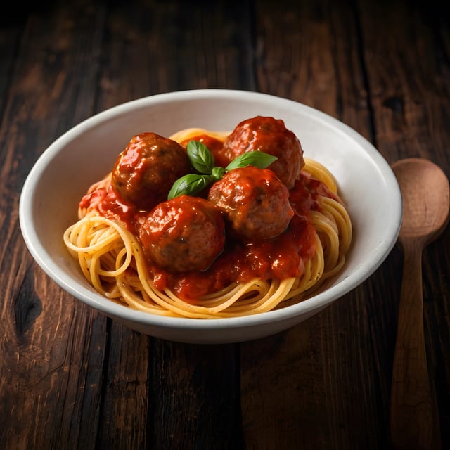 Spaghetti & Meatball.