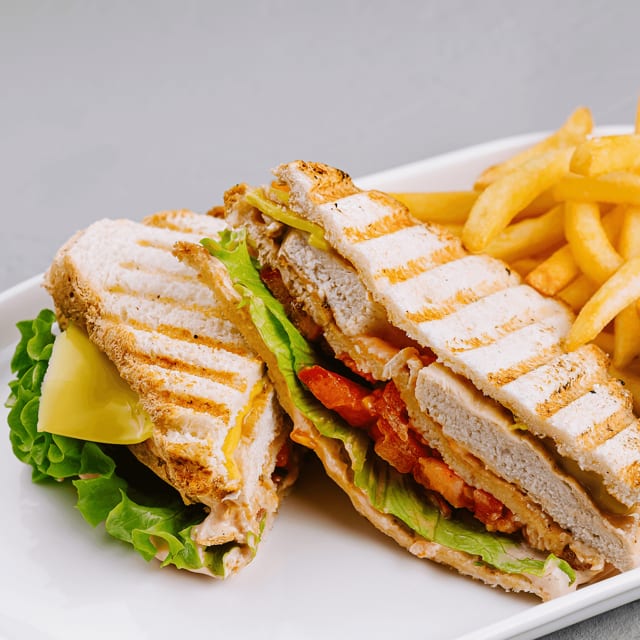 Chicken Cutlet Sandwich.