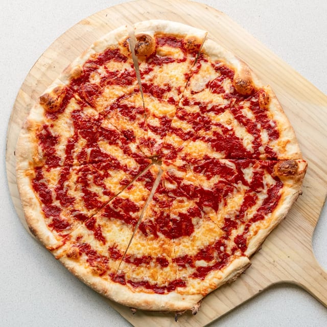 Plain Pizza Pie.