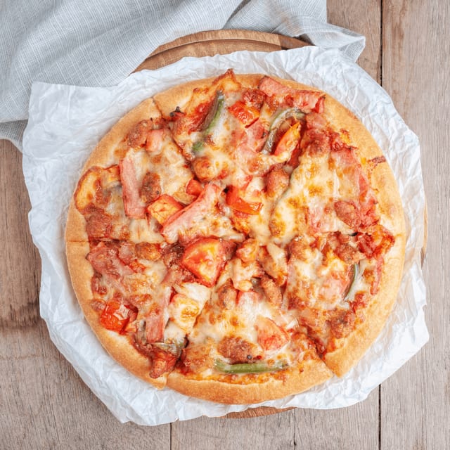 Bacon Pizza Pie.